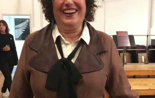 Karyn, writer/editor and artist/producer, Times Square District