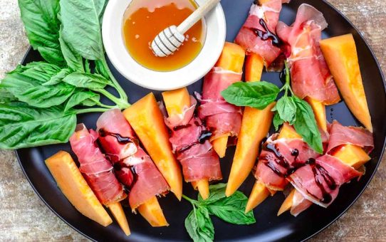 MELON AND PROSCIUTTO