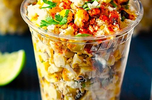 MEXICAN STREET CORN IN A CUP