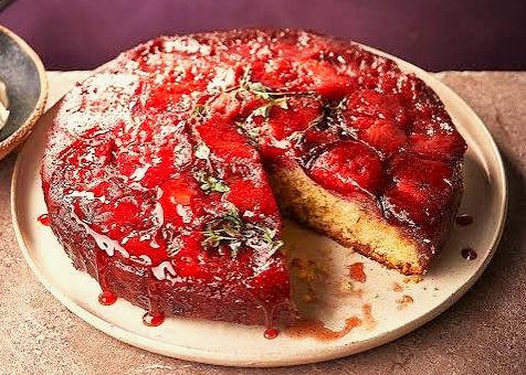PLUM UPSIDE DOWN CAKE