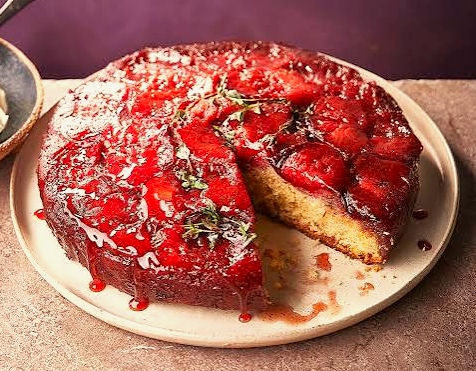 PLUM UPSIDE DOWN CAKE